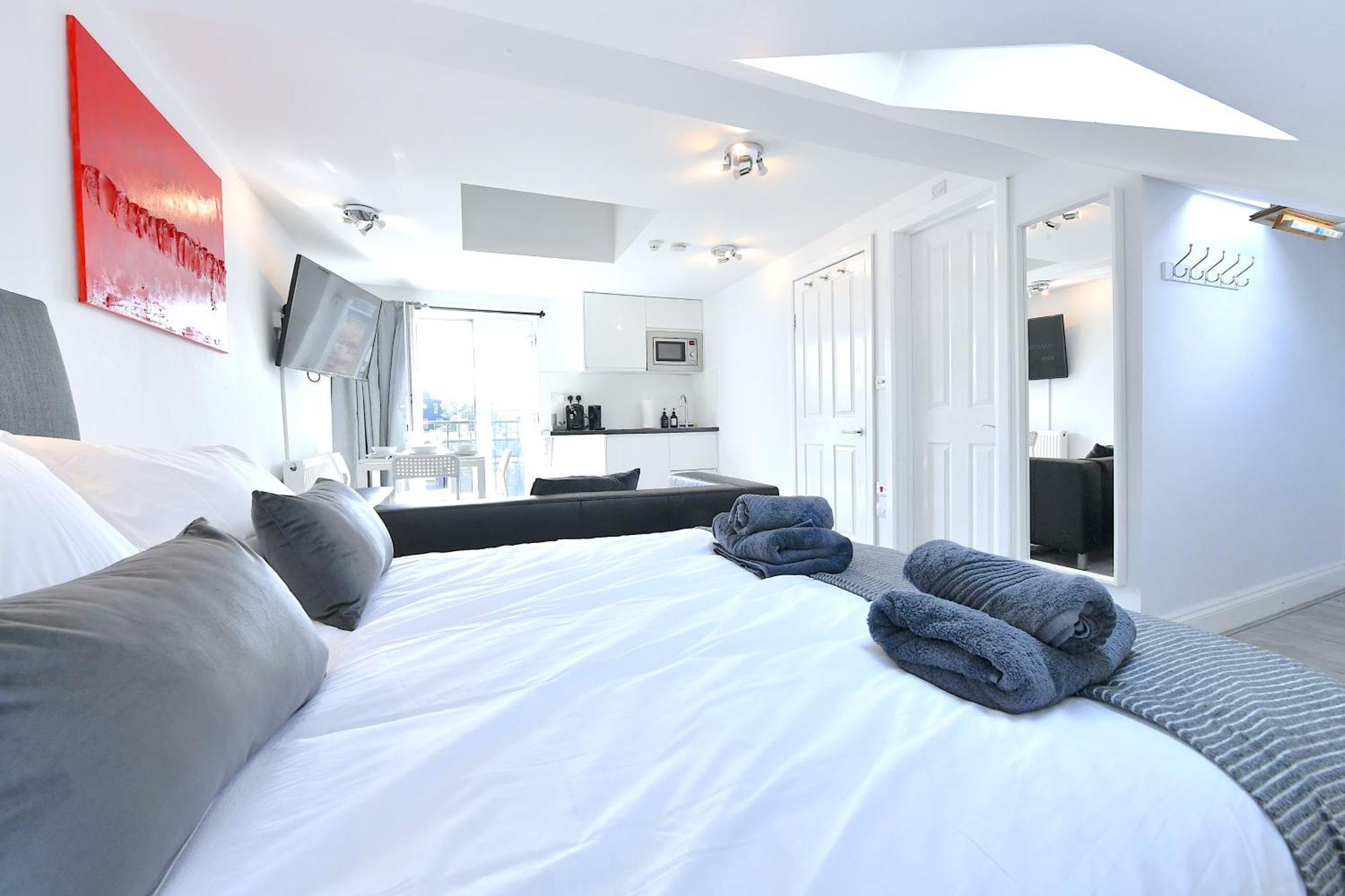 Stylish Studios By Luxestays Fulham London Luaran gambar
