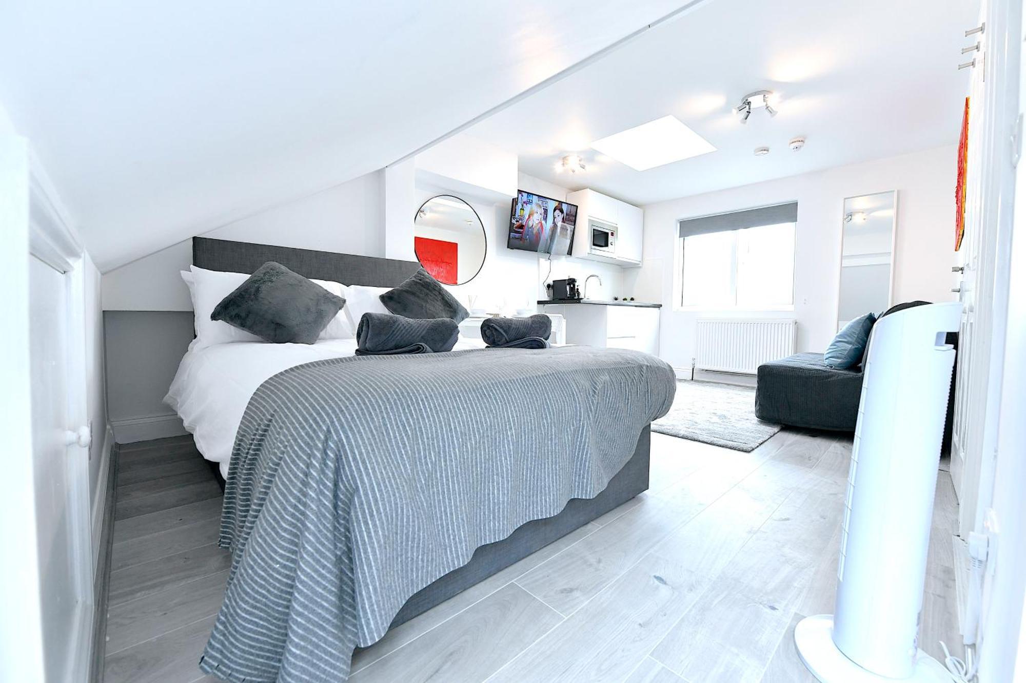 Stylish Studios By Luxestays Fulham London Luaran gambar