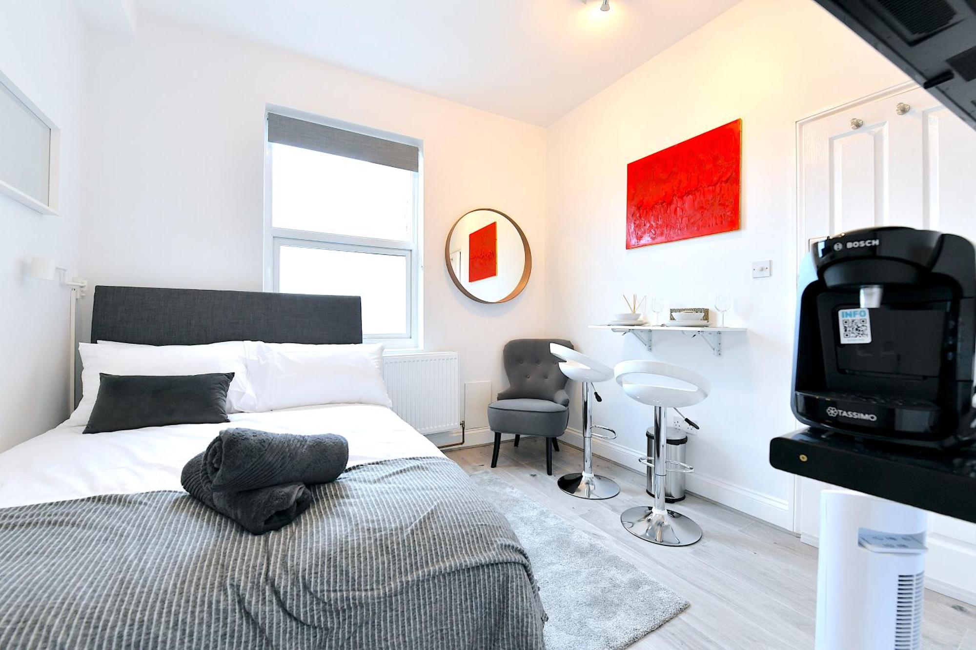 Stylish Studios By Luxestays Fulham London Luaran gambar