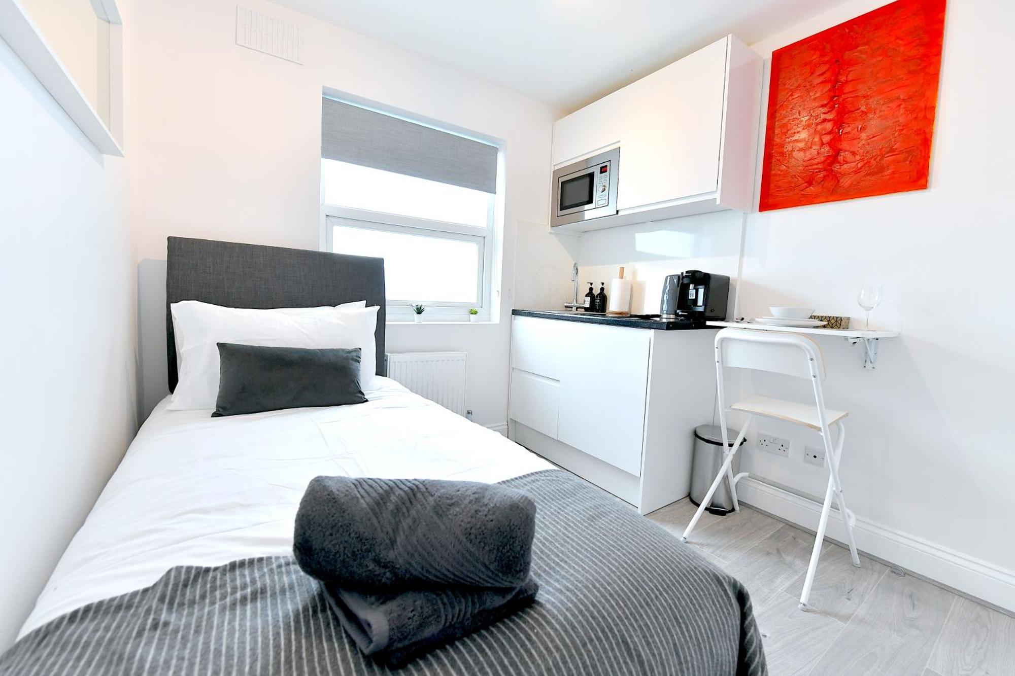 Stylish Studios By Luxestays Fulham London Luaran gambar